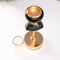 Подсвечник металл на 1 свечу d=5 см "Лола" 10х10х33 см Подсвечник металл на 1 свечу d=5 см "Лола" 10х10х33 см