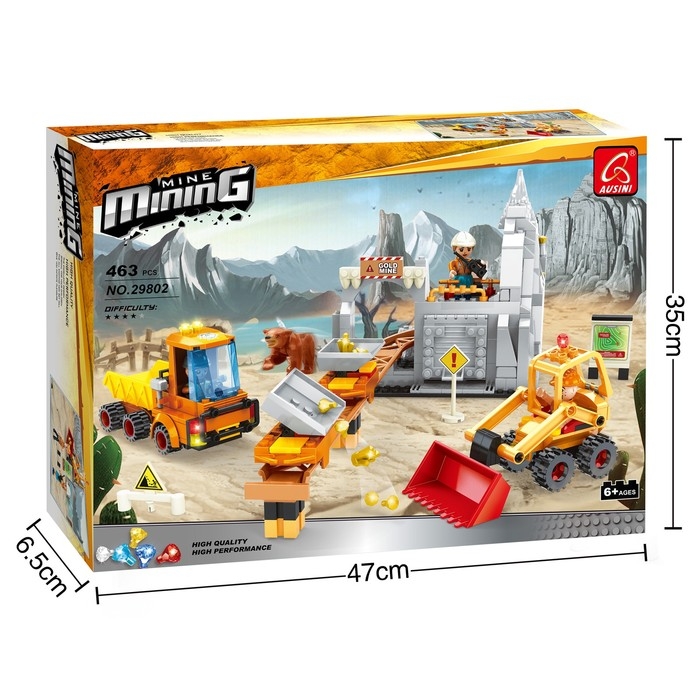 Конструктор &laquo;Кладоискатели. Золотой прииск&raquo;, 463 детали