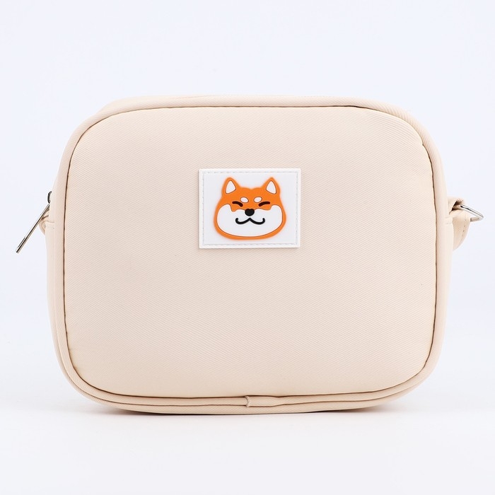 Сумка кросс-боди на молнии, цвет бежевый Сумка кросс-боди на молнии, цвет бежевый