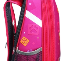 Рюкзак каркасный школьный 38 х 30 х 16 см, эргономичная спинка, Stavia "Йорки", розовый Рюкзак каркасный школьный 38 х 30 х 16 см, эргономичная спинка, Stavia "Йорки", розовый