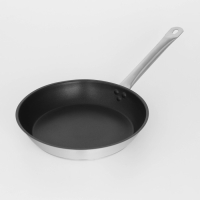 Сковорода из нержавеющей стали Hanna Knövell, d=28 см, h=5,5, толщина стенки 0,6 мм, длина ручки 25 см, антипригарное покрытие, индукция Сковорода из нержавеющей стали Hanna Knövell, d=28 см, h=5,5, толщина стенки 0,6 мм, длина ручки 25 см, антипригарное покрытие, индукция