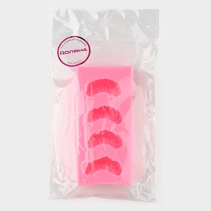 Молд Доляна &laquo;Дольки мандарина&raquo;, силикон, 11&times;5&times;2 см, цвет МИКС