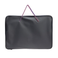 Папка для чертежей и рисунков А3, 470 х 340 х 20 мм с ручками, текстильная, внутренний карман "Творчество" серая 1Ш32 Папка для чертежей и рисунков А3, 470 х 340 х 20 мм с ручками, текстильная, внутренний карман "Творчество" серая 1Ш32