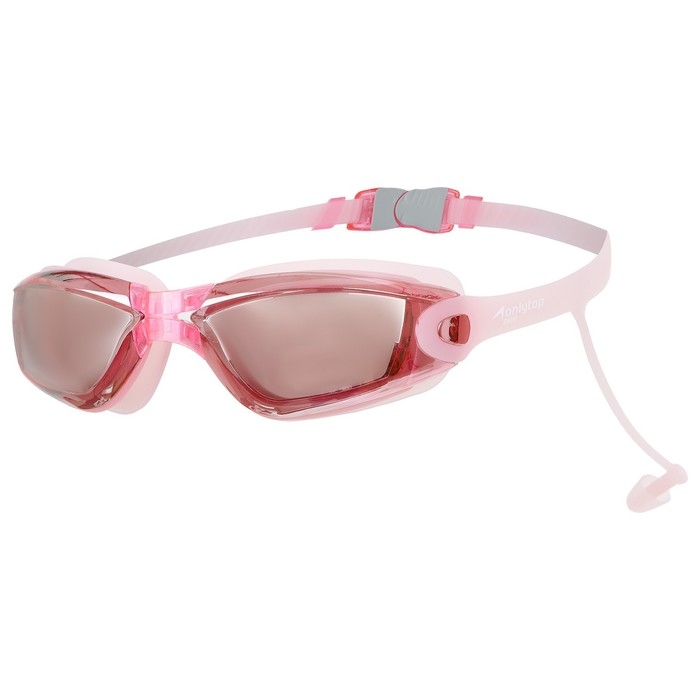 Очки для плавания ONLYTOP, беруши, цвета МИКС Очки для плавания ONLYTOP, беруши, цвета МИКС