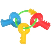 Погремушка «Ключики яркие», Крошка Я Погремушка «Ключики яркие», Крошка Я