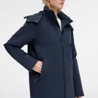 Куртка-парка унисекс Sfera, темно-синяя, размер M