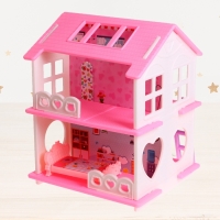 Дом для кукол «Мой милый дом» с куклой, мебелью и аксессуарами Дом для кукол «Мой милый дом» с куклой, мебелью и аксессуарами