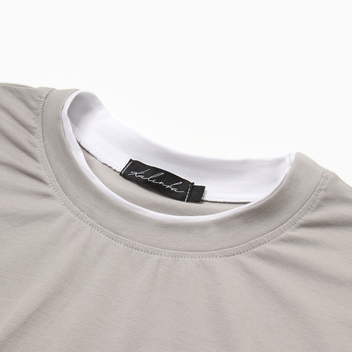 Футболка мужская, цвет серый, размер 52