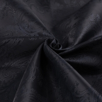 Ткань подкладочная &laquo;Огурцы&raquo;, 100 % полиэстер, 1 &times; 1,4 м, цвет тёмно-синий