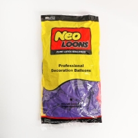 Шар латексный 12", стандарт, набор 100 шт., цвет лаванда