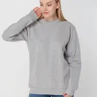 Толстовка Unit Toima Heavy серый меланж, размер XS