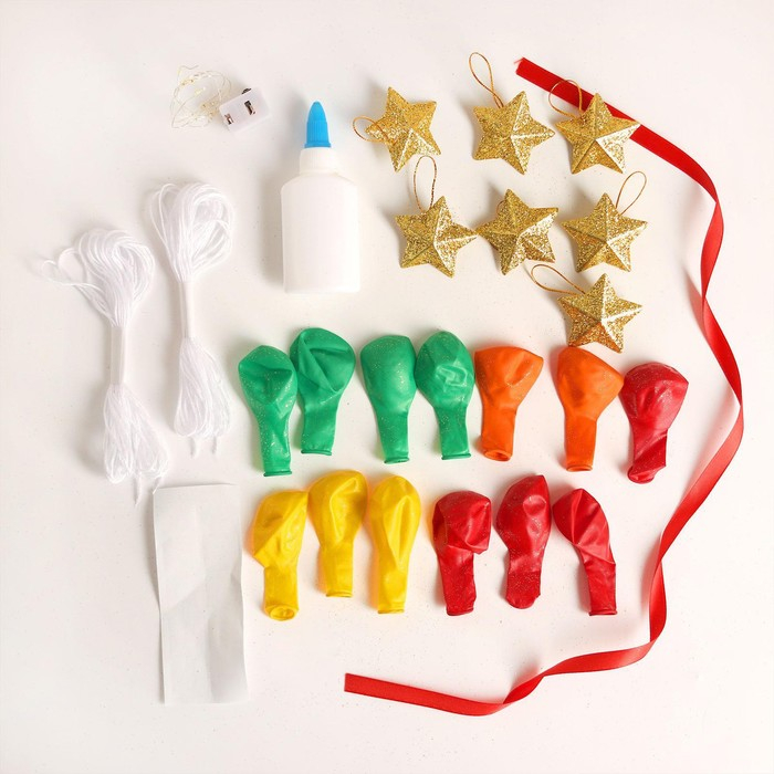 Набор для творчества «Новогодняя гирлянда из ниток своими руками» Набор для творчества «Новогодняя гирлянда из ниток своими руками»