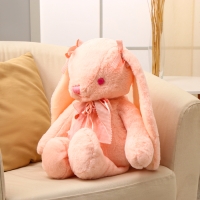 Мягкая игрушка «Зайка», с бантиками, 60 см, цвет МИКС Мягкая игрушка «Зайка», с бантиками, 60 см, цвет МИКС