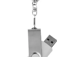 Флешка Double Twist 16 Гб белая Флешка Double Twist 16 Гб белая