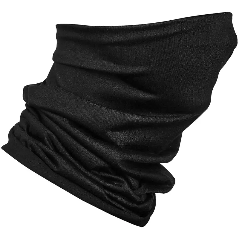 Многофункциональная бандана Bolt, черная Многофункциональная бандана Bolt, черная