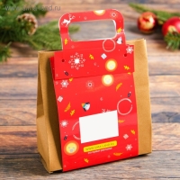 Набор для создания игрушки из пряжи &laquo;Снеговичок в шапочке&raquo;