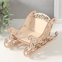 Шкатулка-сани "Змея. Звёздочка 21х10х10,5 см (набор 5 деталей) Шкатулка-сани "Змея. Звёздочка 21х10х10,5 см (набор 5 деталей)