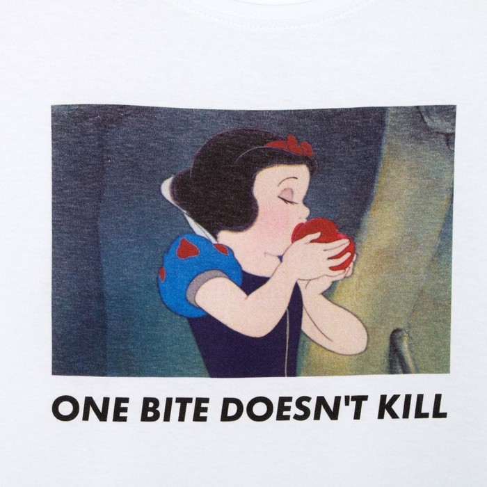 Футболка &laquo;Белоснежка&raquo; Принцессы oversize, цвет белый