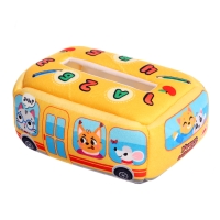 Сортер &laquo;Автобус&raquo;, мягкий, 10 платочков