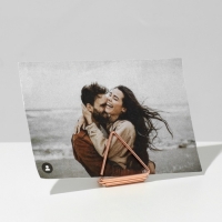 Ценникодержатель с зажимом &laquo;Треугольник&raquo; набор 5шт., 2,4&times;2,4&times;1,2 см, цвет розовое золото