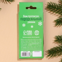 Новый год! Жевательная резинка в градуснике &laquo;Новый год: Аллергия на зиму&raquo;, 7 г.