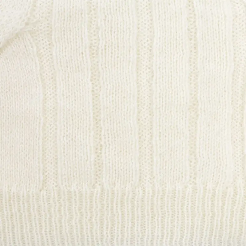 Плед Dantel, молочно-белый