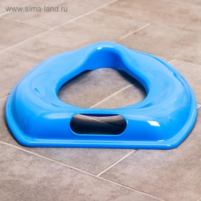 Сиденье на унитаз, цвет синий Сиденье на унитаз, цвет синий