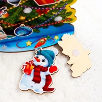 Новогодняя головоломка с липучками &laquo;Новый год! Нарядная гостья&raquo;