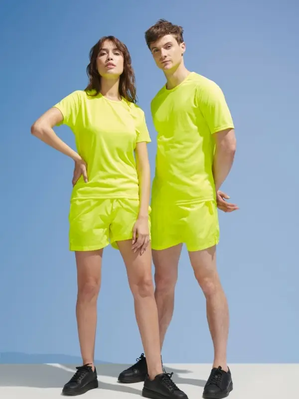 Футболка унисекс Sporty 140 оранжевая, размер XXs