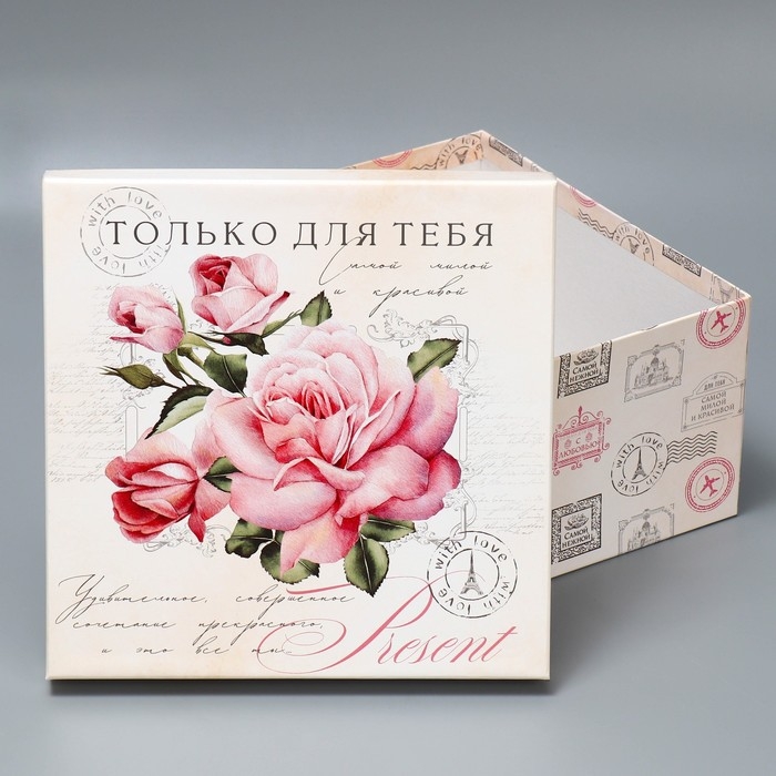 Набор коробок 10 в 1, упаковка подарочная, «Шебби», 10.2 х 10.2 х 6‒28.2 х 28.2 х 15 см Набор коробок 10 в 1, упаковка подарочная, «Шебби», 10.2 х 10.2 х 6‒28.2 х 28.2 х 15 см