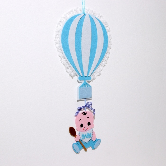 Декоративное украшение (подвеска) Декоративное украшение (подвеска) "Baby Boy" 22х22х53 см