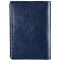 Обложка для паспорта Nebraska, синяя Обложка для паспорта Nebraska, синяя