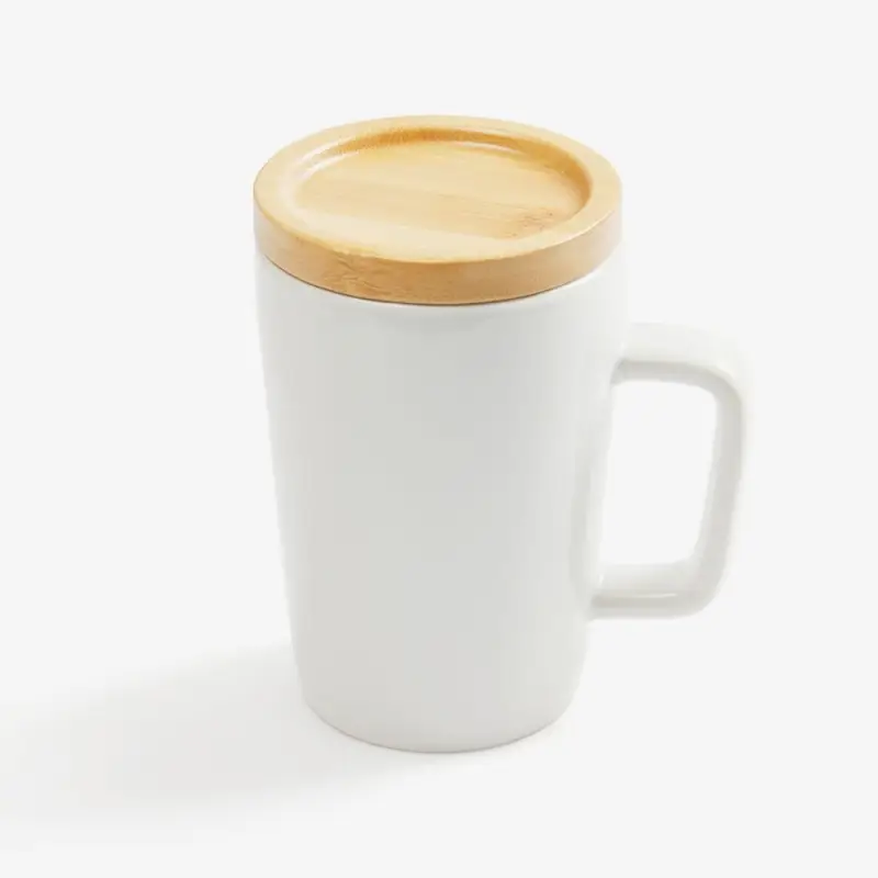 Кружка Vierra с крышкой-костером, белая Кружка Vierra с крышкой-костером, белая