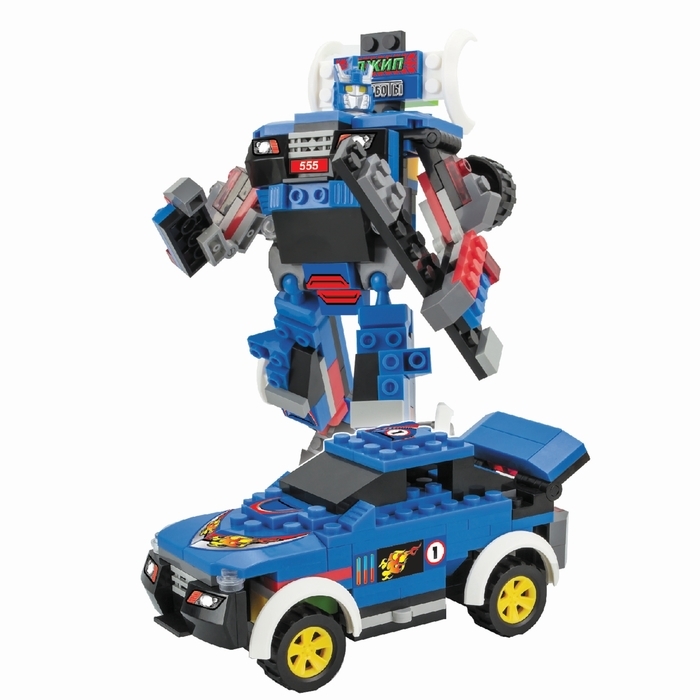 Конструктор-трансформер &laquo;Джип&raquo;, 145 деталей, цвета МИКС