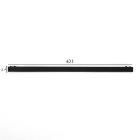 Светильник трековый ULTRA "Линия" LED 20Вт 3000K-5700К CRI90 черный 61,5х2,6х2,4см