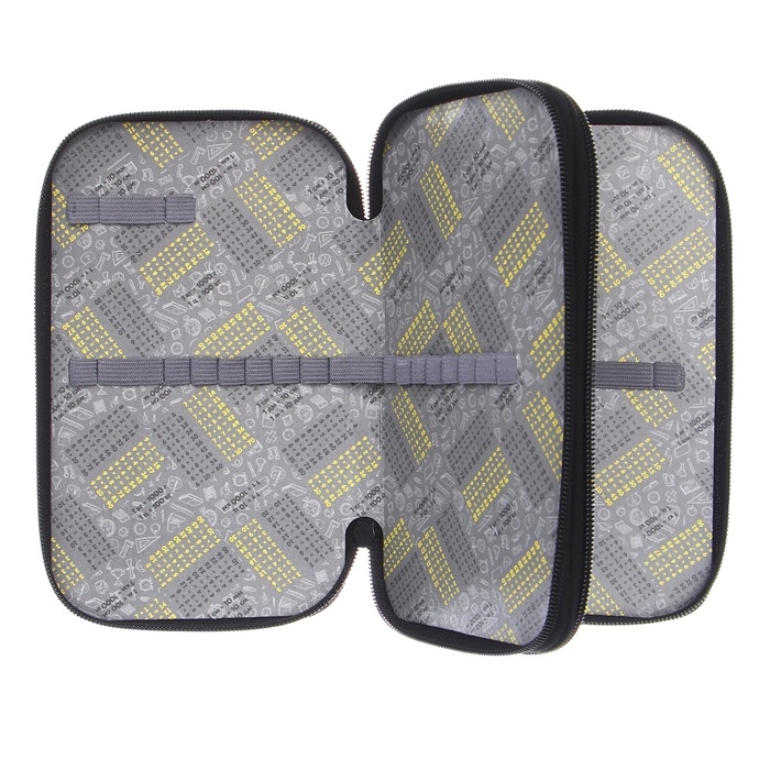 Пенал 2 секции, 125 х 205 х 40 мм, Calligrata 30П26/2 Пенал 2 секции, 125 х 205 х 40 мм, Calligrata 30П26/2 "Мяч", ламинированный картон