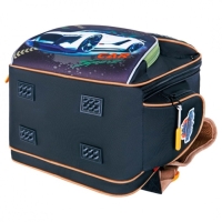 Рюкзак каркасный 35 х 26 х 18 см, Across ACS1, наполнение: мешок, чёрный/оранжевый ACS1-4