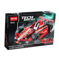 Конструктор с инерционным механизмом &laquo;Спорткар&raquo;, 158 деталей