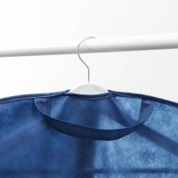 Чехол для одежды, 60&times;120 см, спанбонд, цвет синий