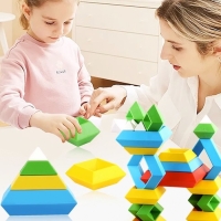 Конструктор-пирамидка &laquo;Эрудит&raquo;, 30 деталей