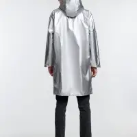 Дождевик Palladio Pockets, серебристый, размер XXL