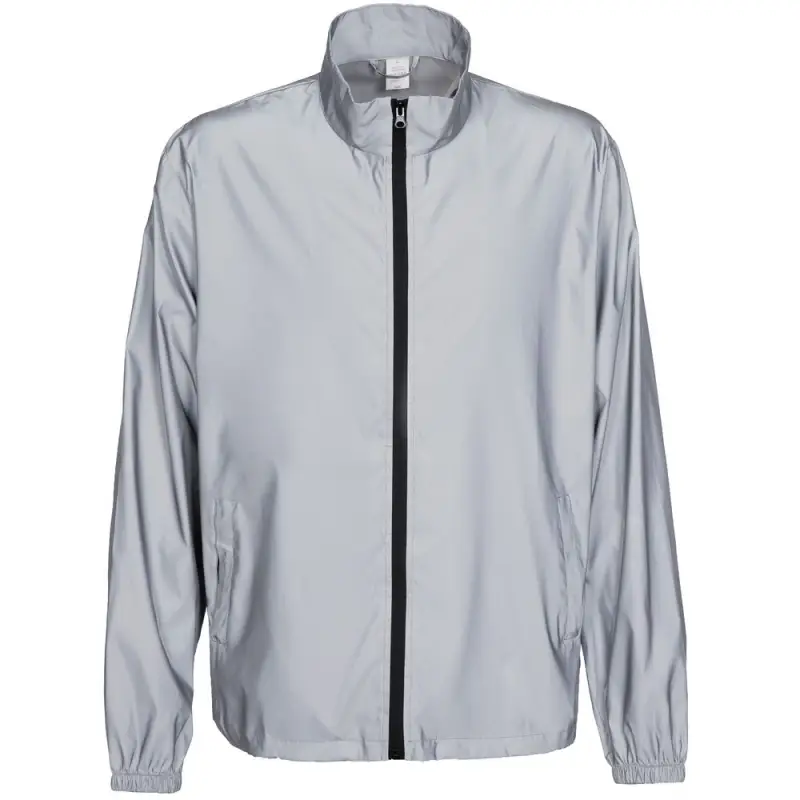 Ветровка Manifest 2.0 из светоотражающей ткани, серая, размер M/L