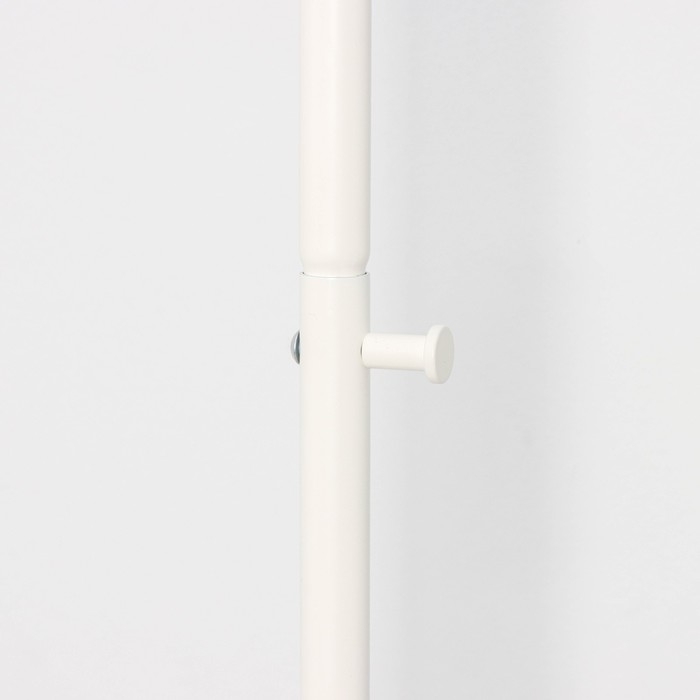 Стойка для одежды &laquo;Валенсия 32М&raquo;, 91,5&times;30&times;162 см, цвет белый