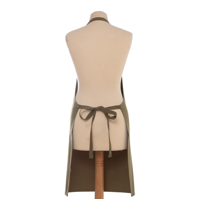 Фартук Этель Kitchen 60х70 см, цвет зелёный, 100% хлопок, саржа 220 г/м2