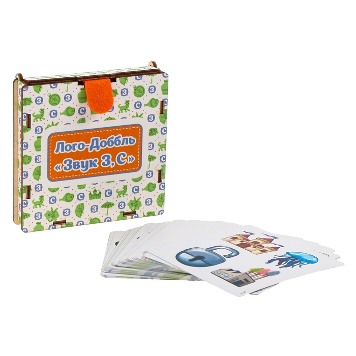 Набор карточек &laquo;Лого-доббль. Звук З, С&raquo;