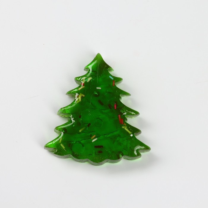 Новый год! Леденец в форме ёлки со вкусом яблока &laquo;С новым годом&raquo;, 50 г