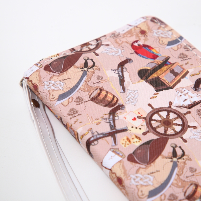 Кошелёк детский на молнии &laquo;Выбражулька&raquo;, цвет бежевый