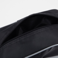 Косметичка дорожная на молнии, цвет чёрный Косметичка дорожная на молнии, цвет чёрный