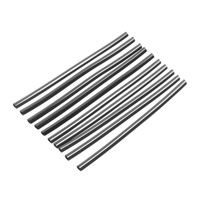 Накладки на дефлектор 19 см, хром, набор 10 шт Накладки на дефлектор 19 см, хром, набор 10 шт