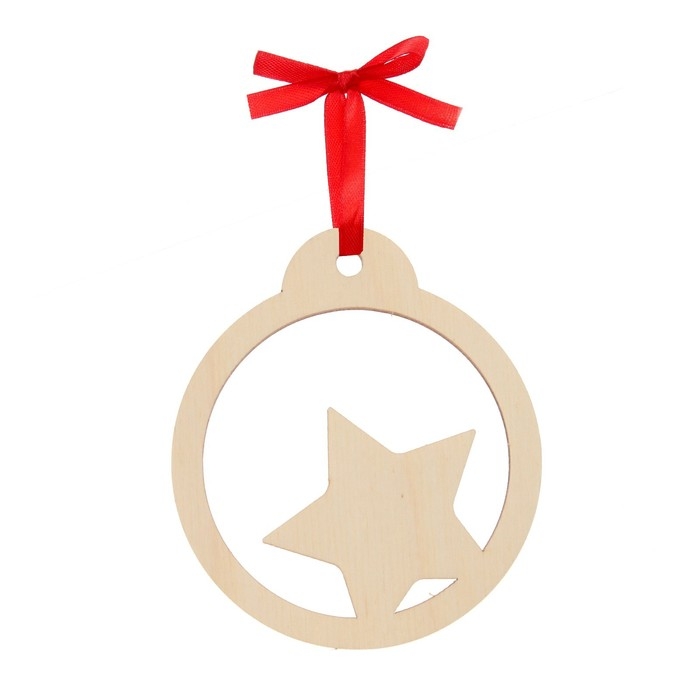 Набор для творчества &laquo;Роспись по дереву&raquo; 5 шт., с ленточкой